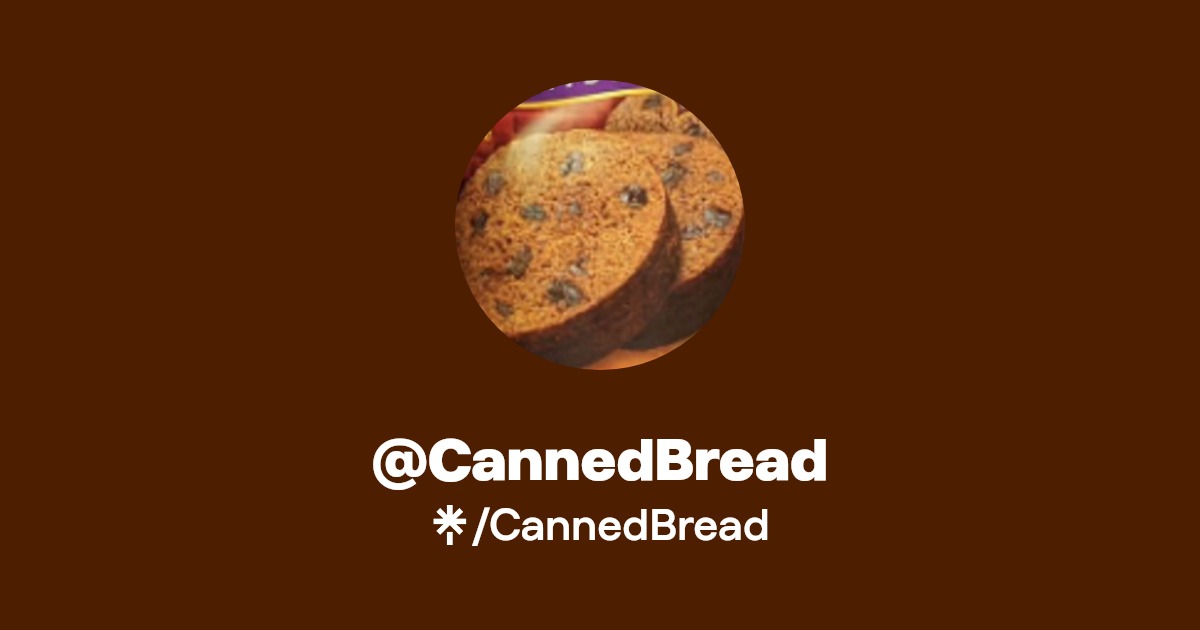 CannedBread Twitch Linktree