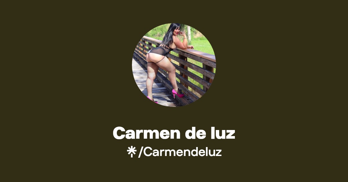 Carmen de luz - Find Carmen de luz Onlyfans - Linktree