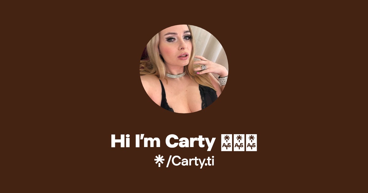 Hi I’m Carty 👠💃🏼 - Find Hi I’m Carty 👠💃🏼 Onlyfans - Linktree