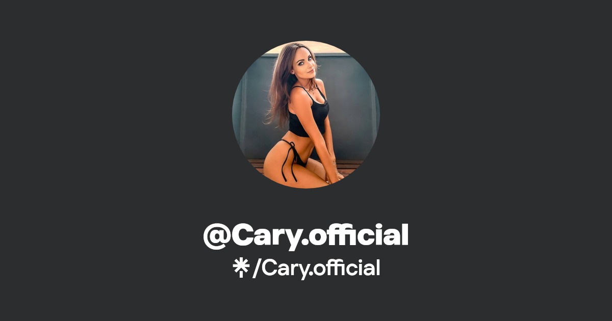 Cary.official - Find @Cary.official Onlyfans - Linktree