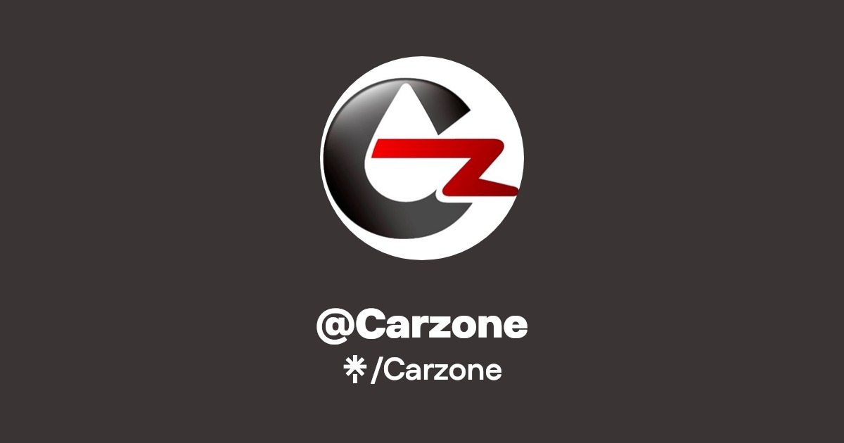 Carzone Instagram, Facebook Linktree