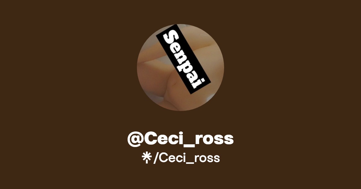 Ceci_ross - Find @Ceci_ross Onlyfans - Linktree