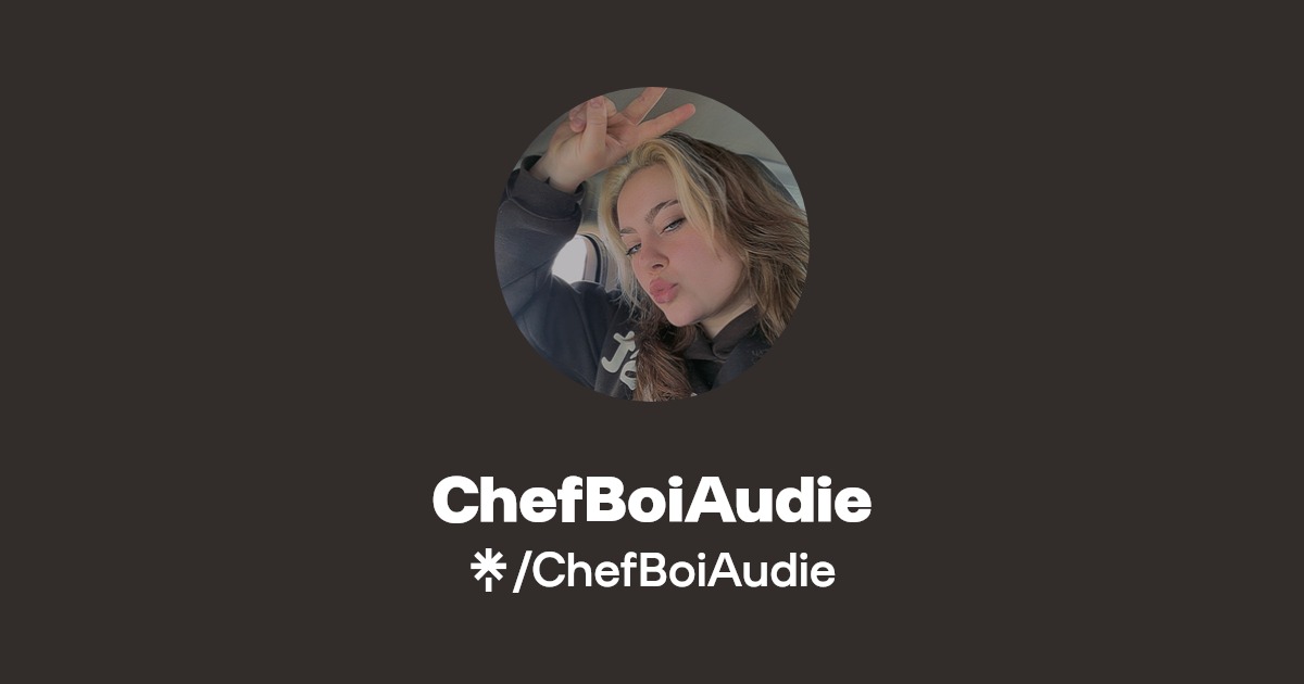 ChefBoiAudie Is Online! | Linktree