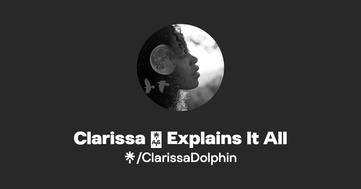 ClarissaDolphin Twitter, Facebook Linktree