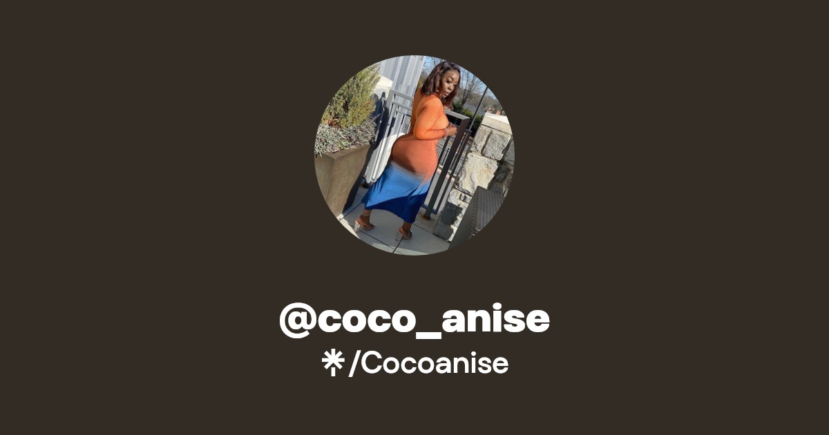 @coco_anise - Find @coco_anise Onlyfans - Linktree