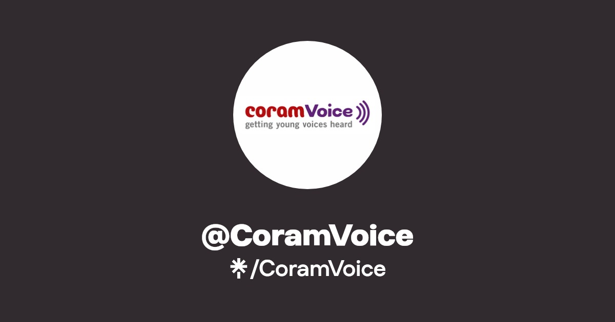 CoramVoice Twitter, Instagram, Facebook Linktree