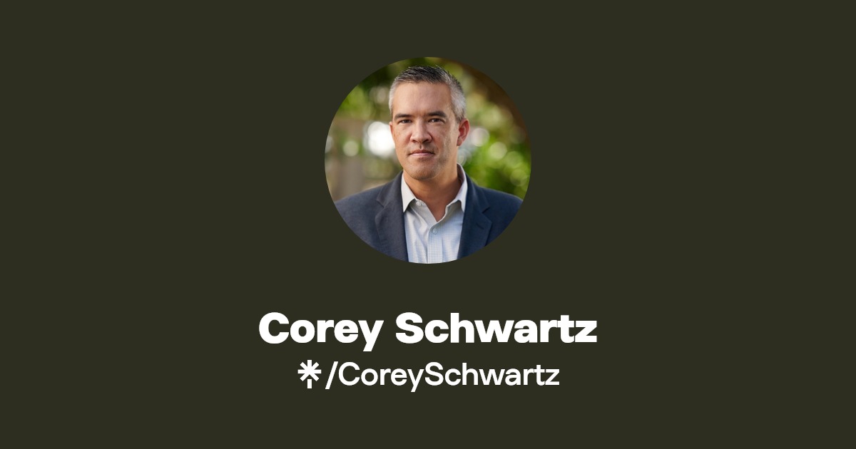 Corey Schwartz | Instagram | Linktree