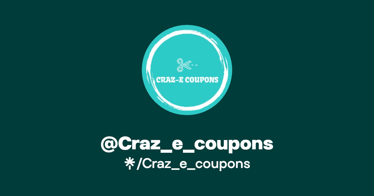 Craz_e_coupons Linktree