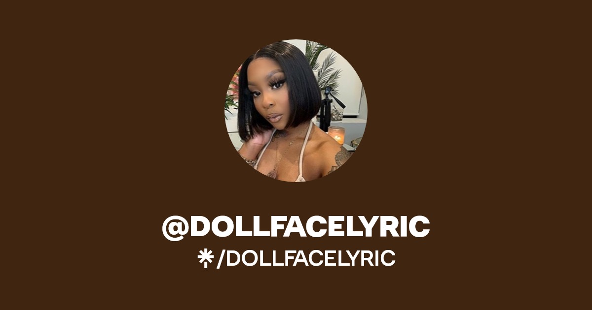 DOLLFACELYRIC Linktree