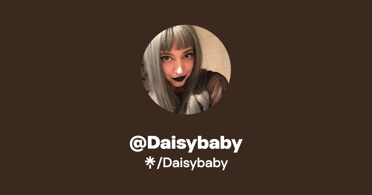 Daisybaby - Find @Daisybaby Onlyfans - Linktree