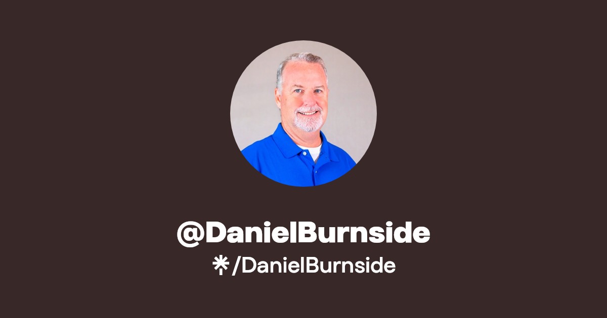 DanielBurnside Instagram, Facebook Linktree