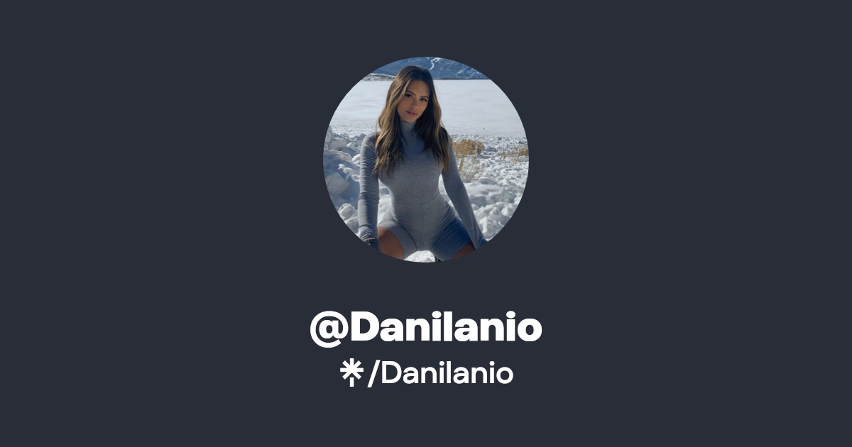 Danilanio - Find @Danilanio Onlyfans - Linktree