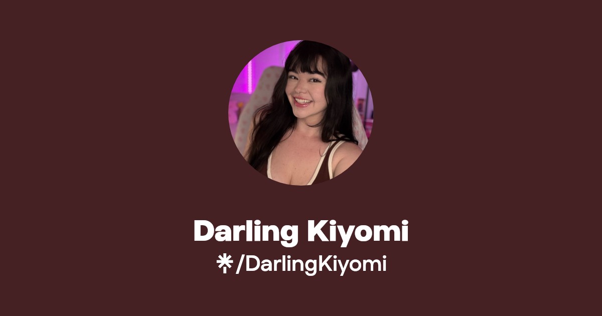 Darling Kiyomi - Find Darling Kiyomi Onlyfans - Linktree