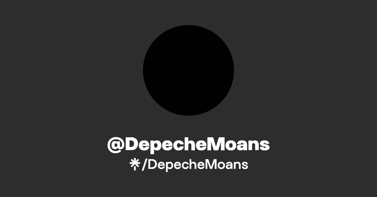 DepecheMoans - Find @DepecheMoans Onlyfans - Linktree