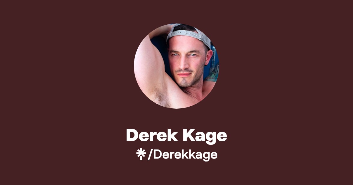 Derek Kage & OnlyFans: Hot Scenes & Videos You Need To See!