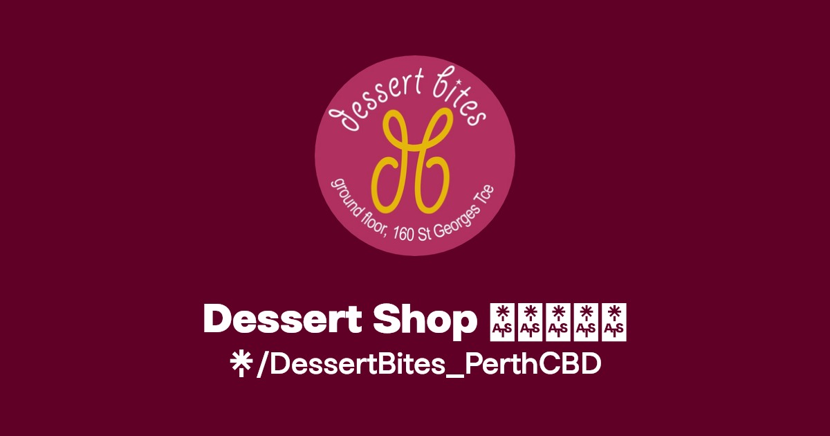 Dessert Shop 🍩🍪🍬🧁🍰 Instagram, Facebook Linktree