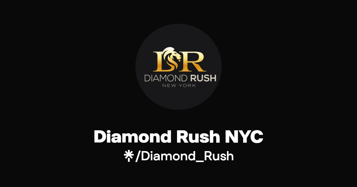 Diamond Rush NYC Linktree