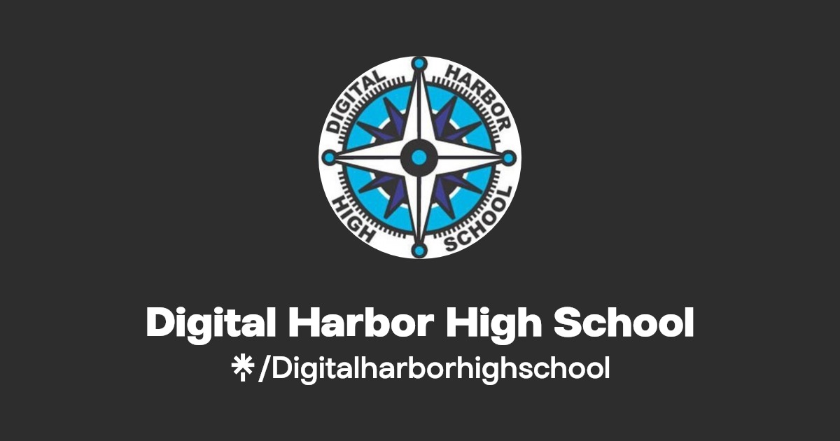 Digital Harbor High School Instagram, Facebook Linktree