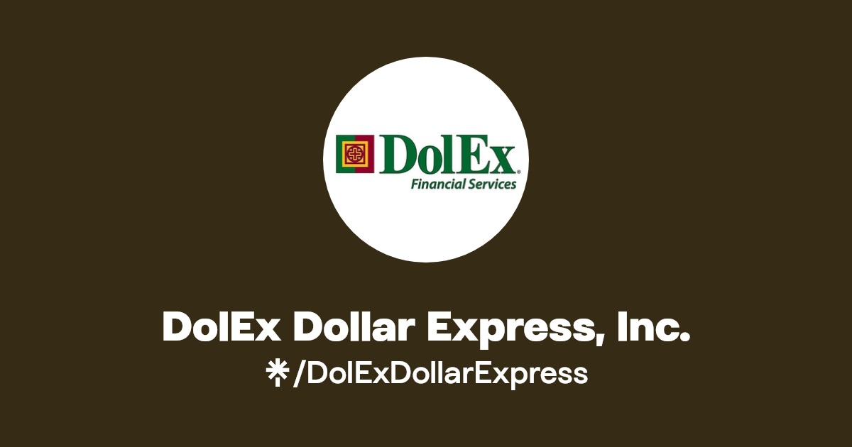 DolEx Dollar Express, Inc. Facebook Linktree