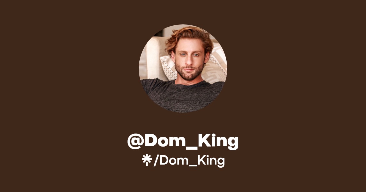Dom_King - Find @Dom_King Onlyfans - Linktree