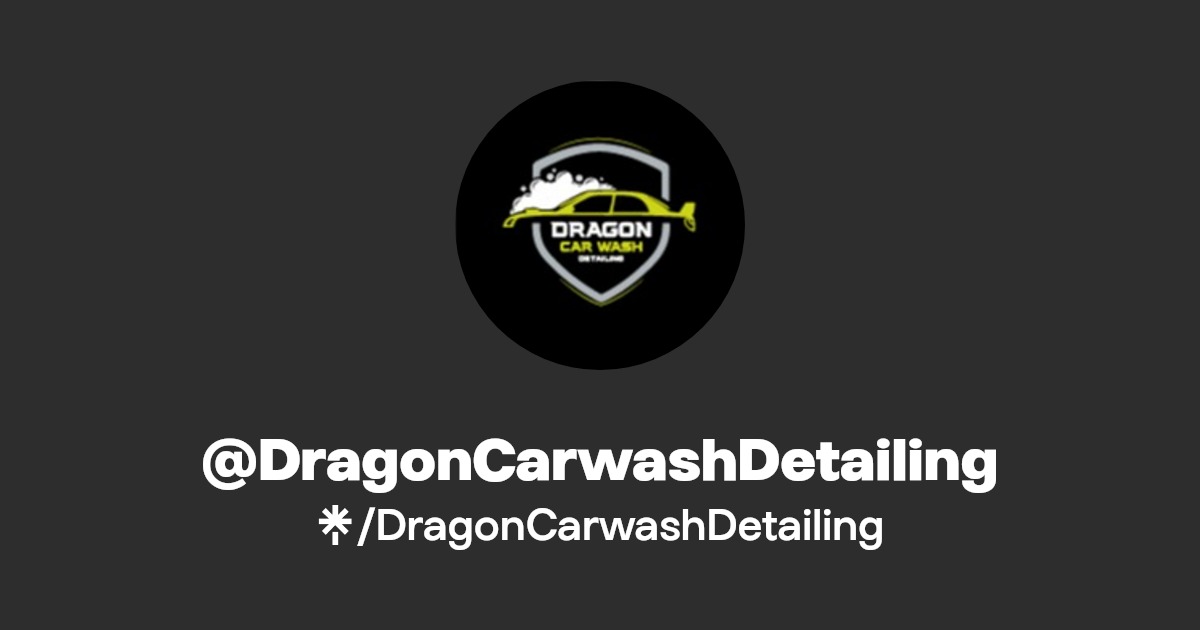 DragonCarwashDetailing Linktree