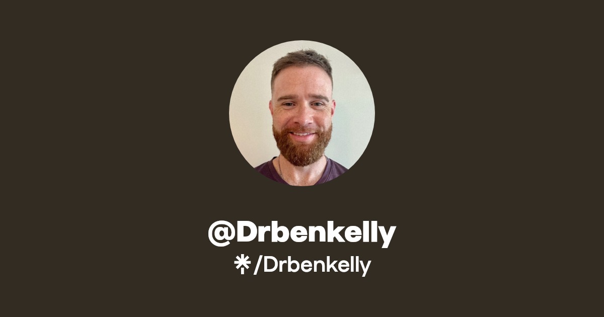 Drbenkelly Instagram, Facebook Linktree