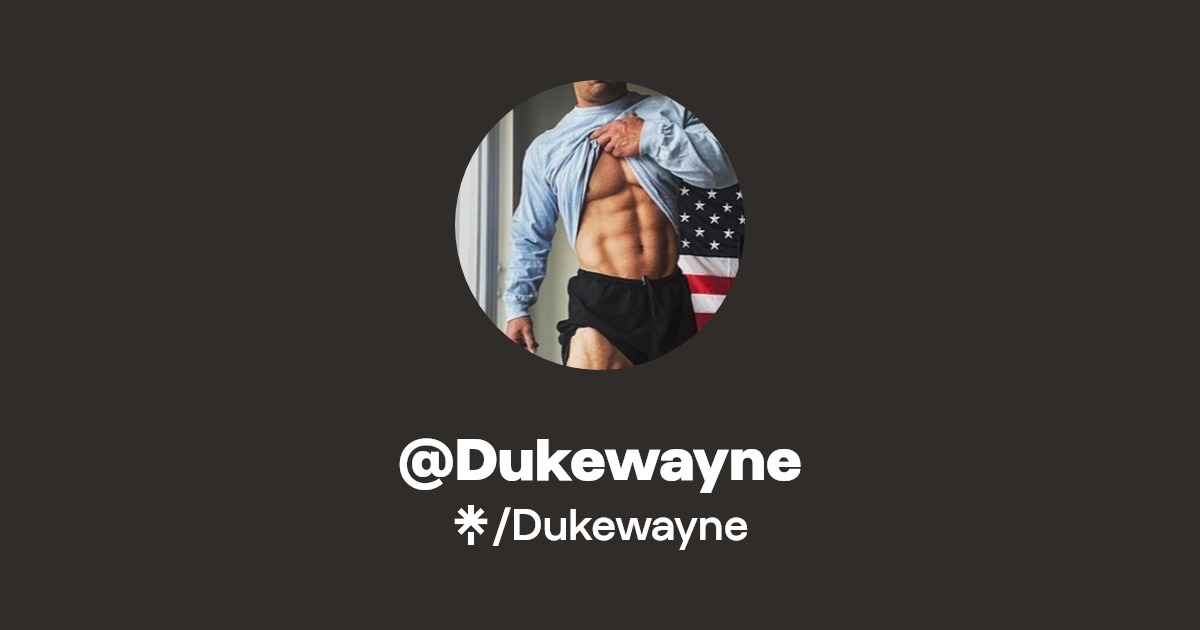 Dukewayne - Find @Dukewayne Onlyfans - Linktree