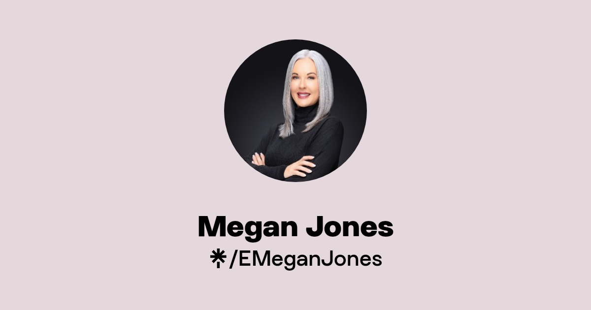 Megan Jones | Instagram, Facebook, TikTok | Linktree