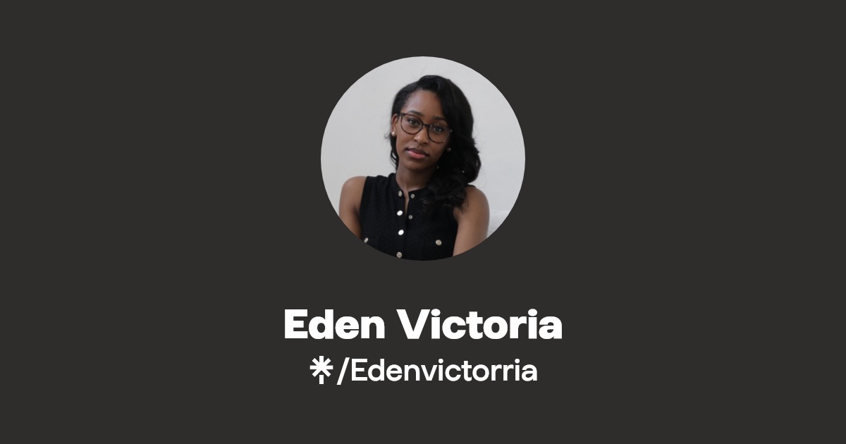 Eden Victoria Instagram, TikTok Linktree
