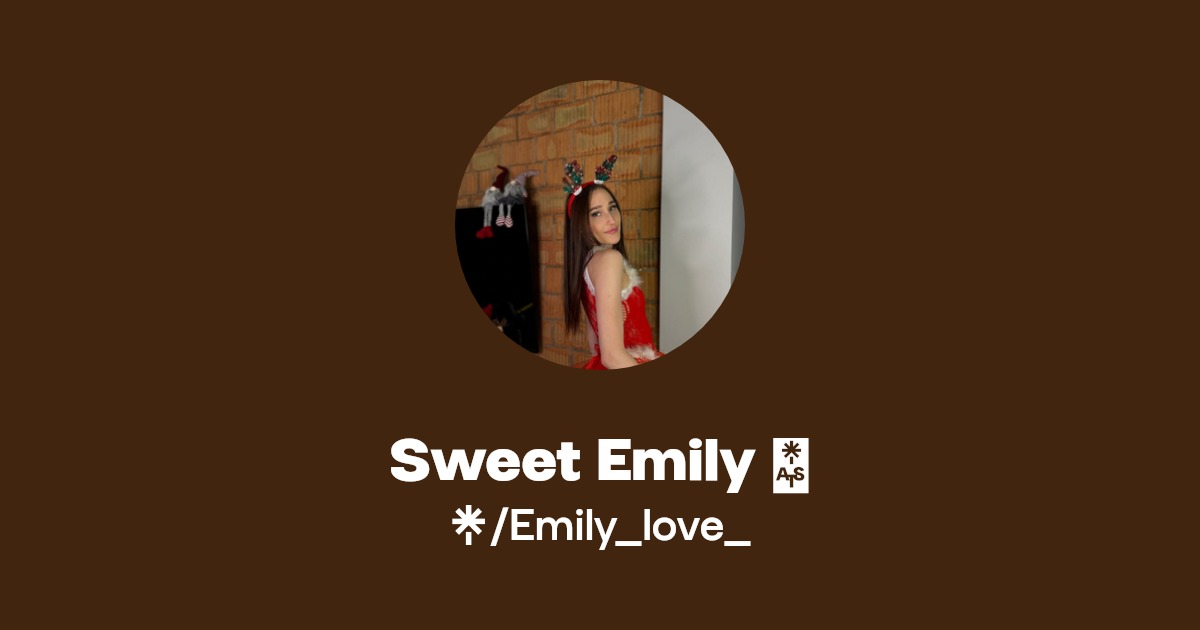 Sweet Emily 🍓 - Find Sweet Emily 🍓 Onlyfans - Linktree