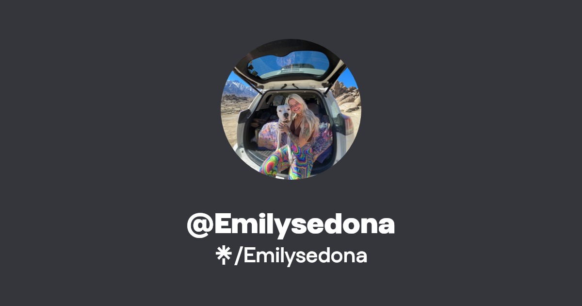 Emilysedona - Find @Emilysedona Onlyfans - Linktree