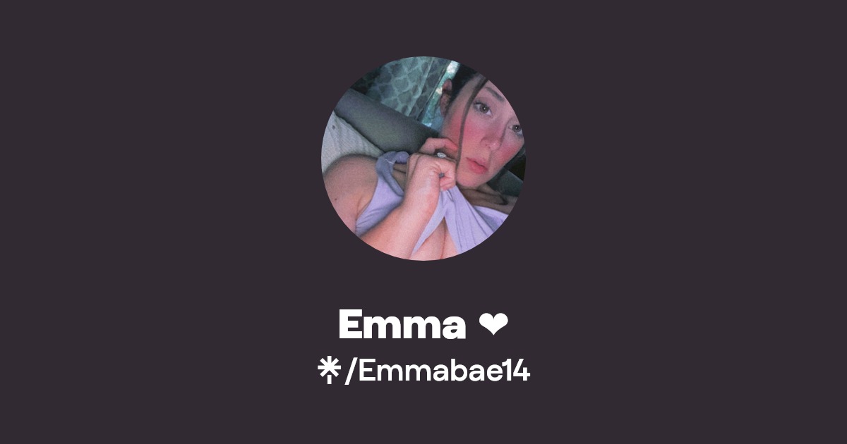 Emma ️ - Find Emma ️ Onlyfans - Linktree