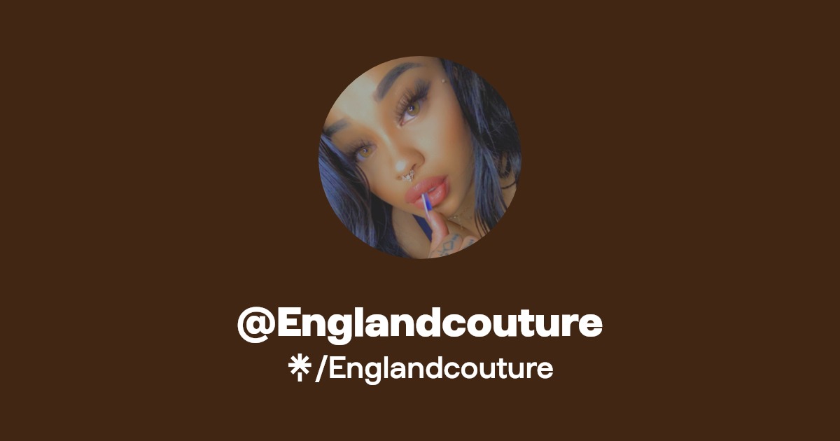 Englandcouture - Find @Englandcouture Onlyfans - Linktree