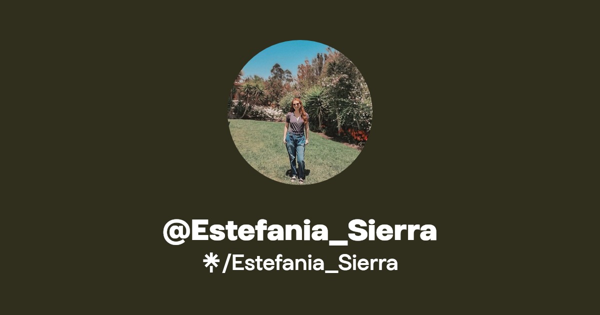 Estefania_Sierra | Instagram | Linktree
