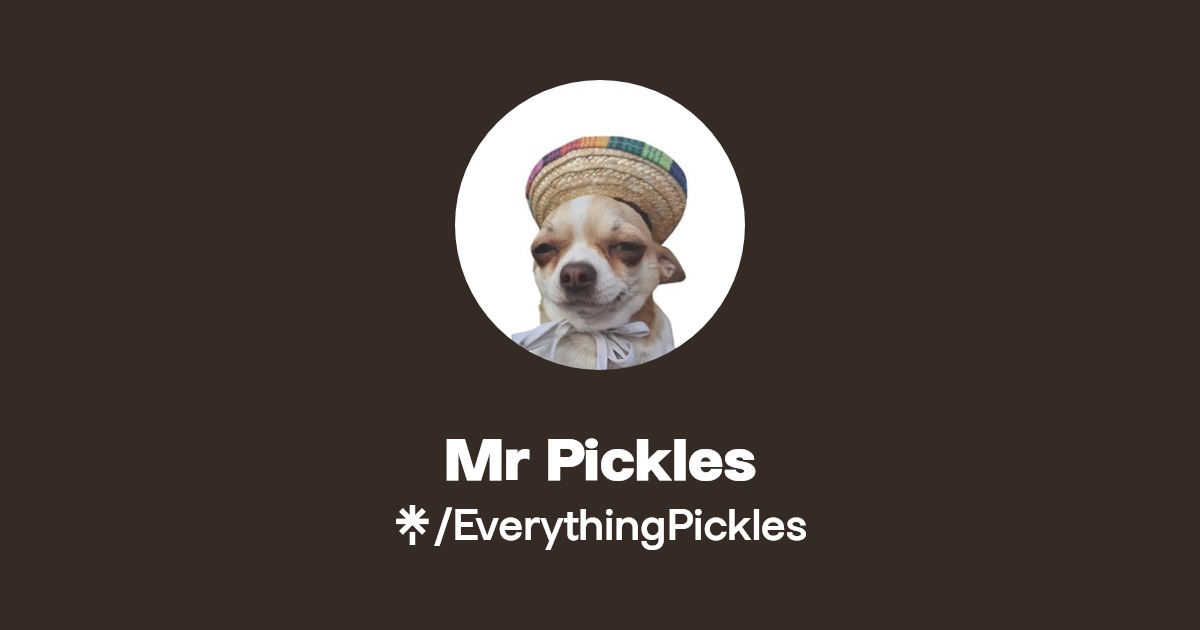 Mr Pickles Linktree