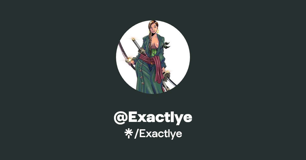 Exactlye - Find @Exactlye Onlyfans - Linktree