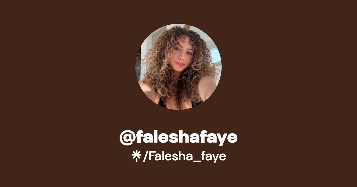 @faleshafaye - Find @faleshafaye Onlyfans - Linktree
