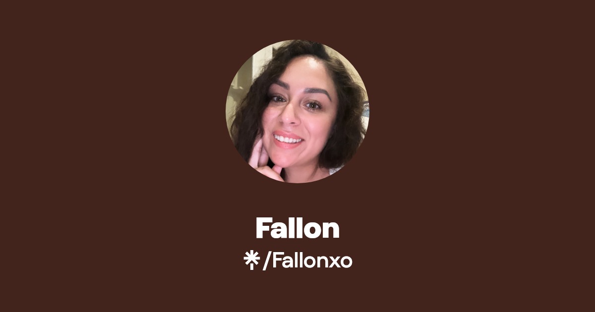 Fallon | Instagram, TikTok | Linktree