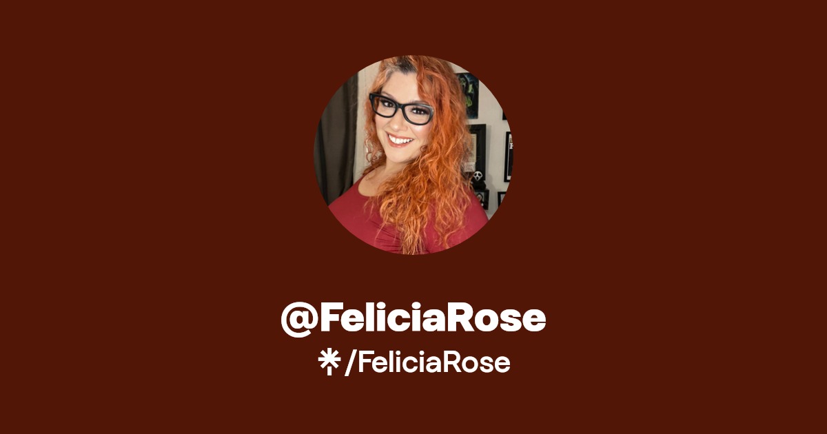FeliciaRose - Find @FeliciaRose Onlyfans - Linktree