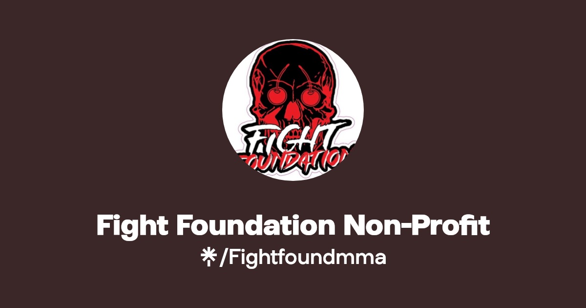 Fight Foundation NonProfit Facebook Linktree