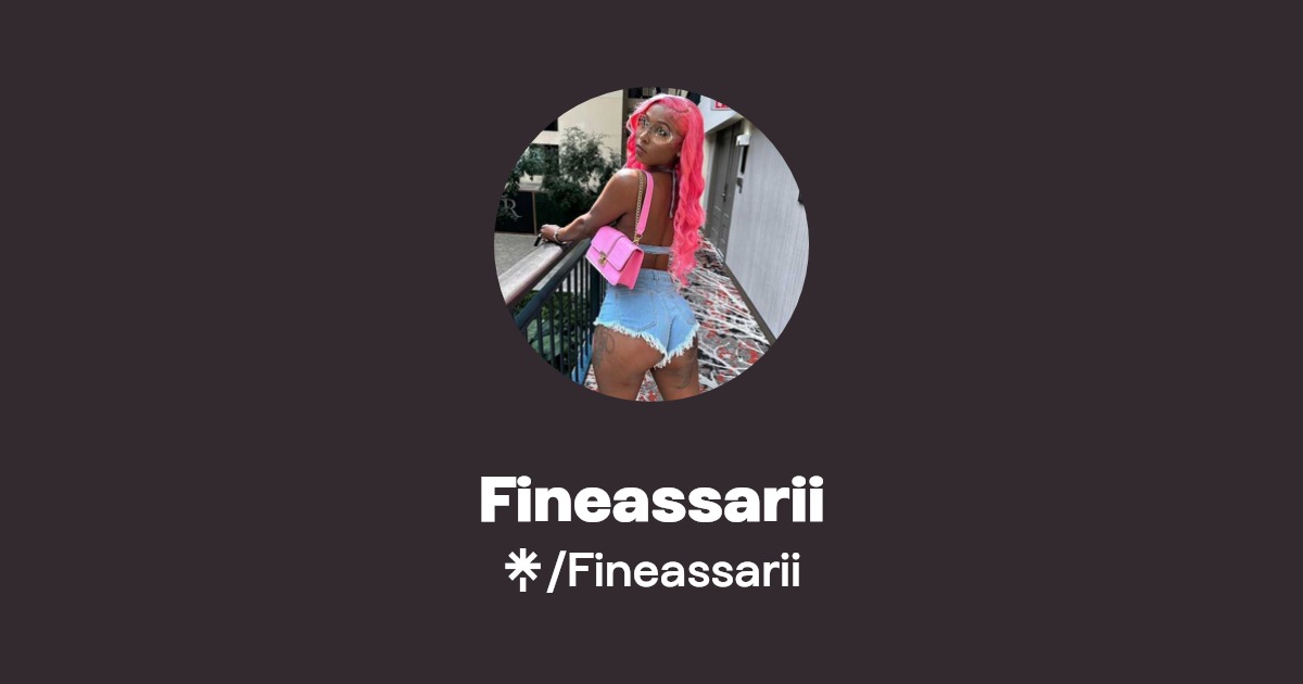 Fineassarii | Instagram | Linktree