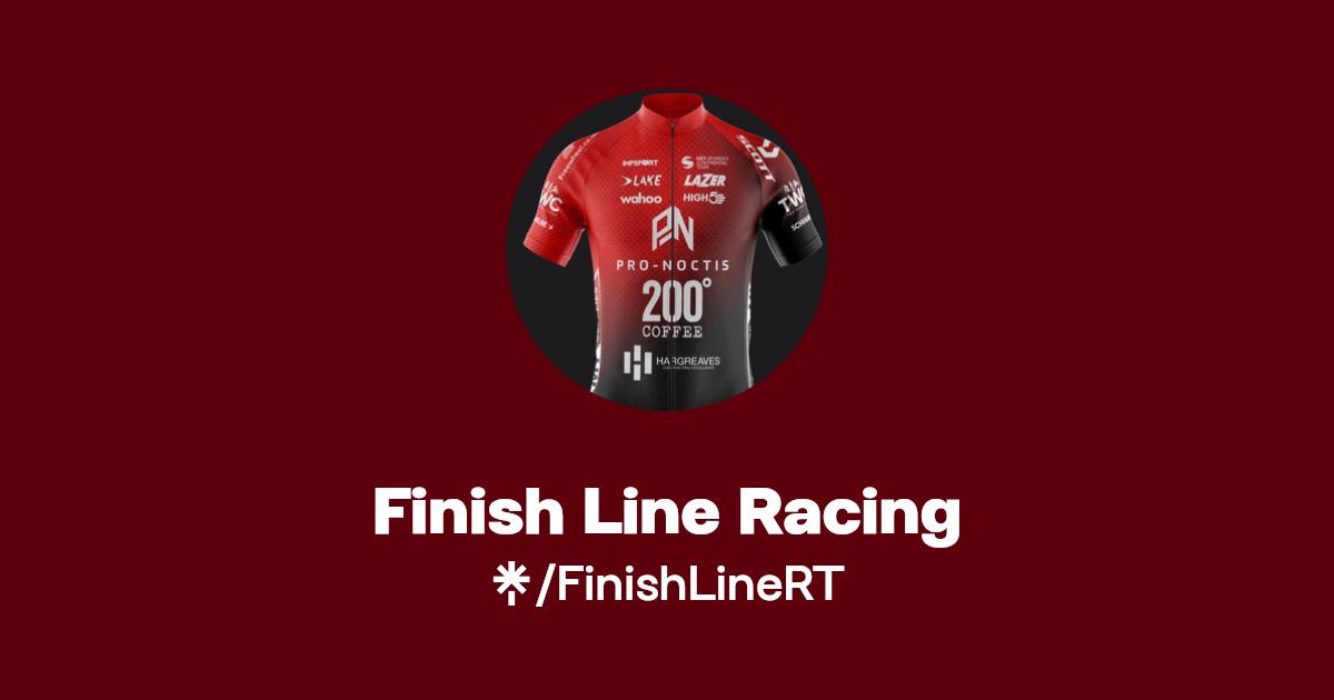 Finish Line Racing Instagram, Facebook Linktree