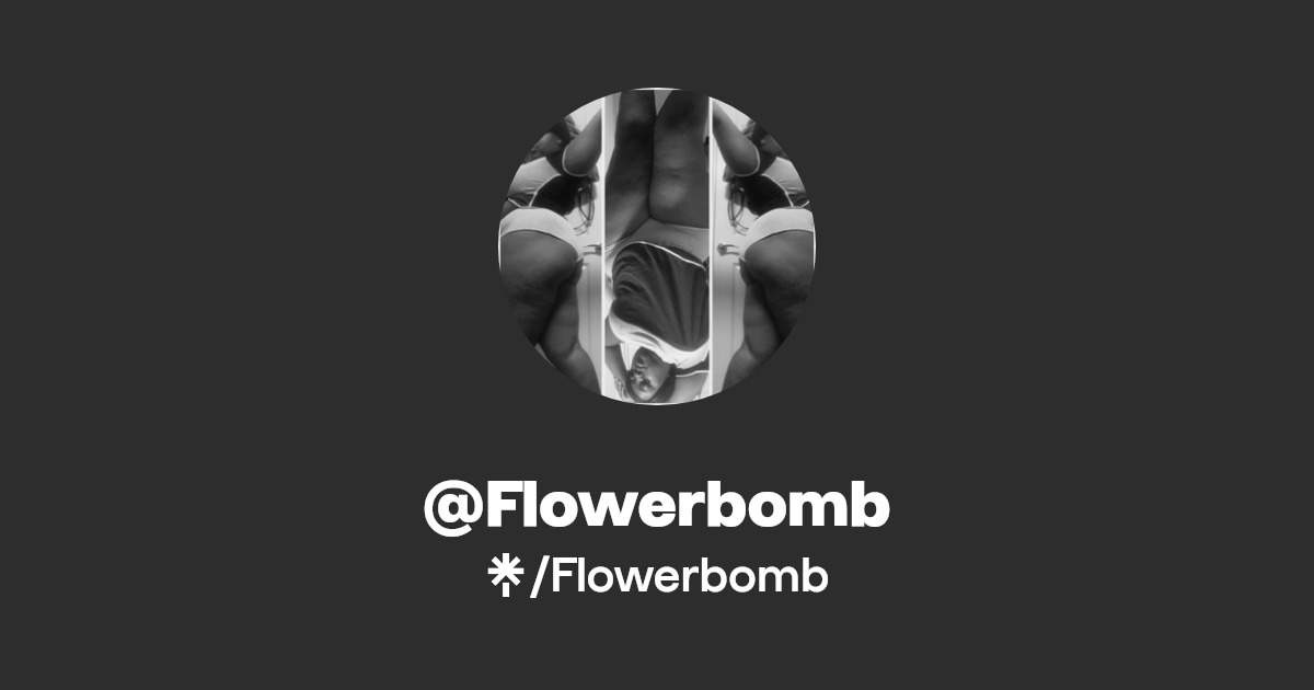 Flowerbomb - Find @Flowerbomb Onlyfans - Linktree
