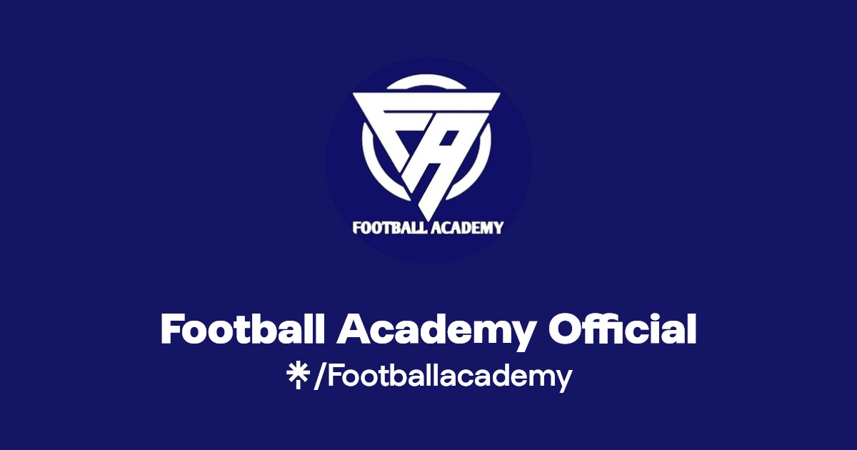 Football Academy Official Instagram Linktree