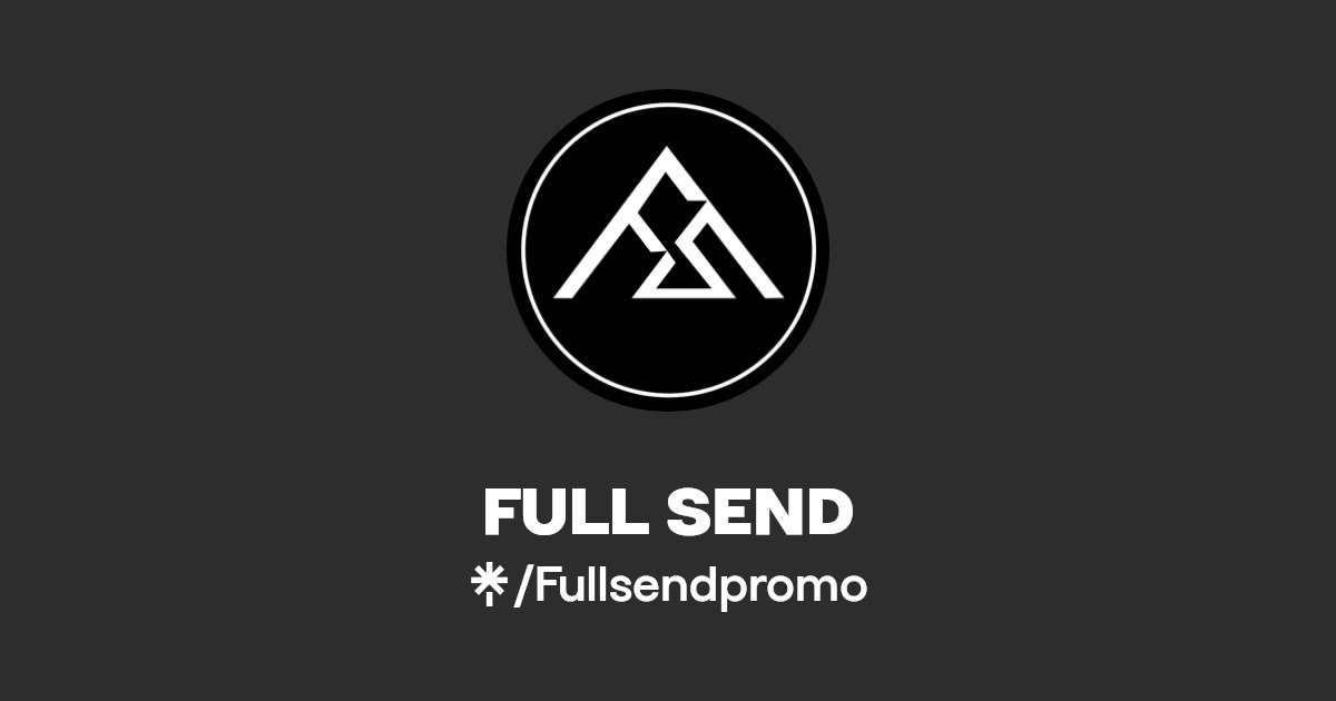 FULL SEND Linktree