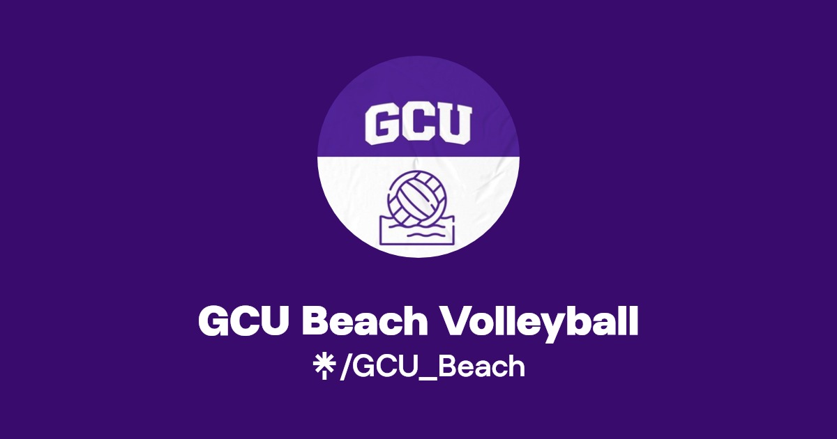 GCU Beach Volleyball Instagram Linktree