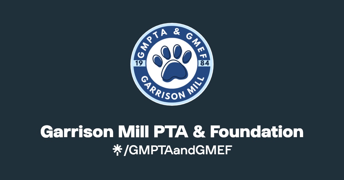 Garrison Mill PTA & Foundation Instagram, Facebook Linktree
