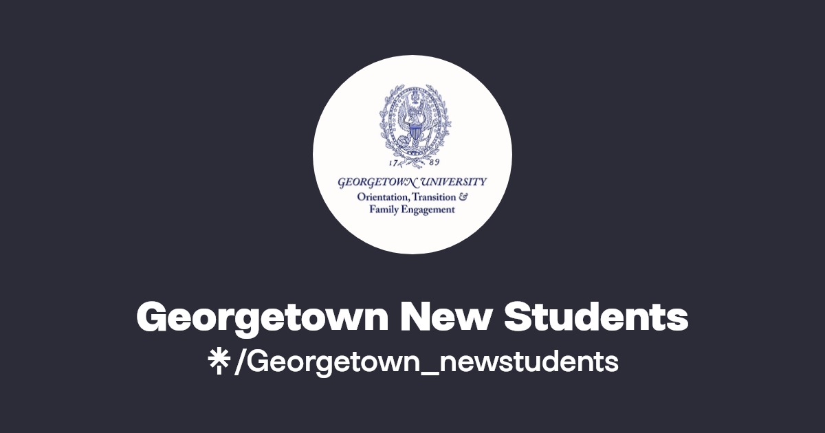 New Students Linktree