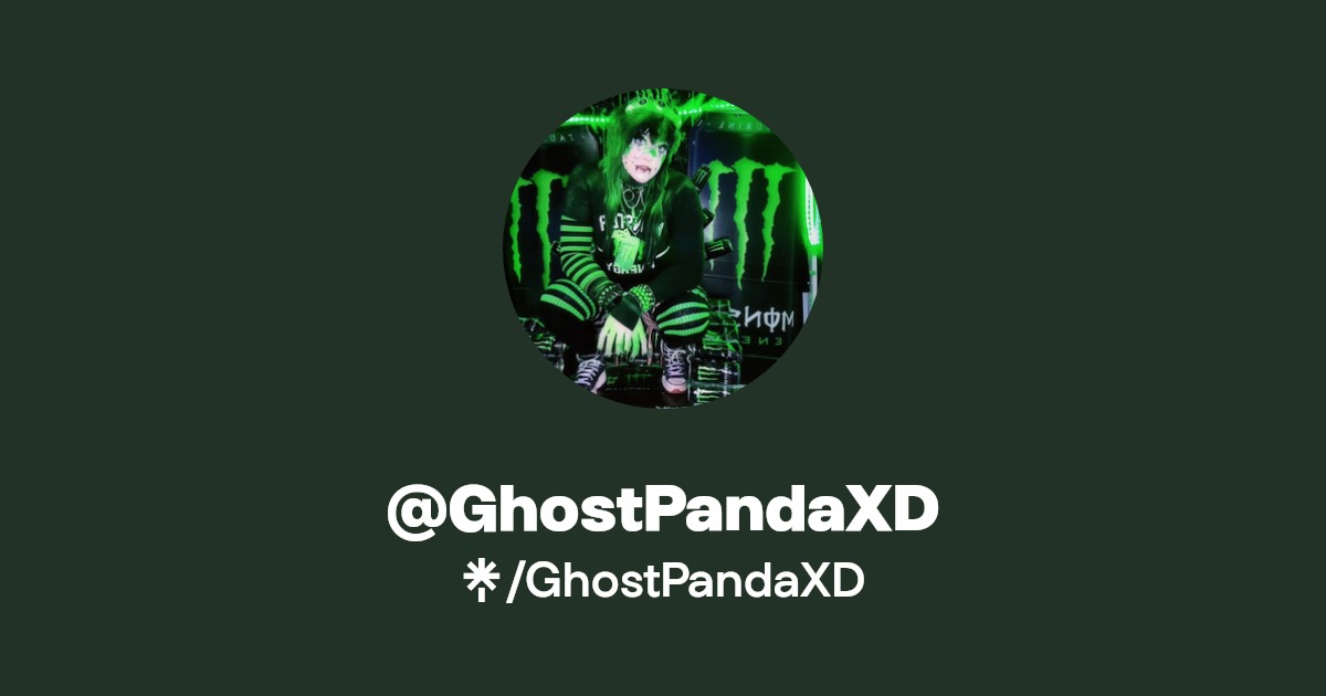 GhostPandaXD | Instagram, TikTok | Linktree