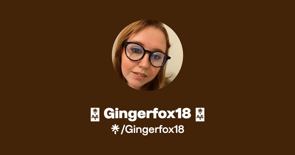 🦊 Gingerfox18 🦊 | Linktree